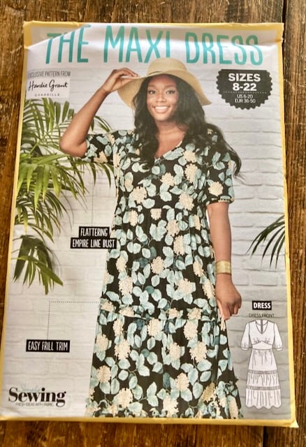 Simply Sewing Maxi Dress Pattern - 8 - 22