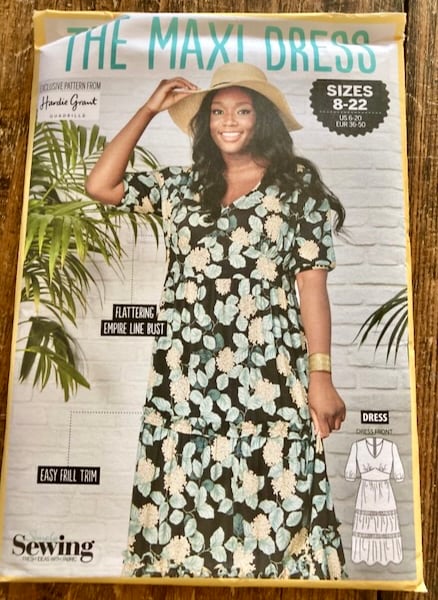 Simply Sewing Maxi Dress Pattern - 8 - 22