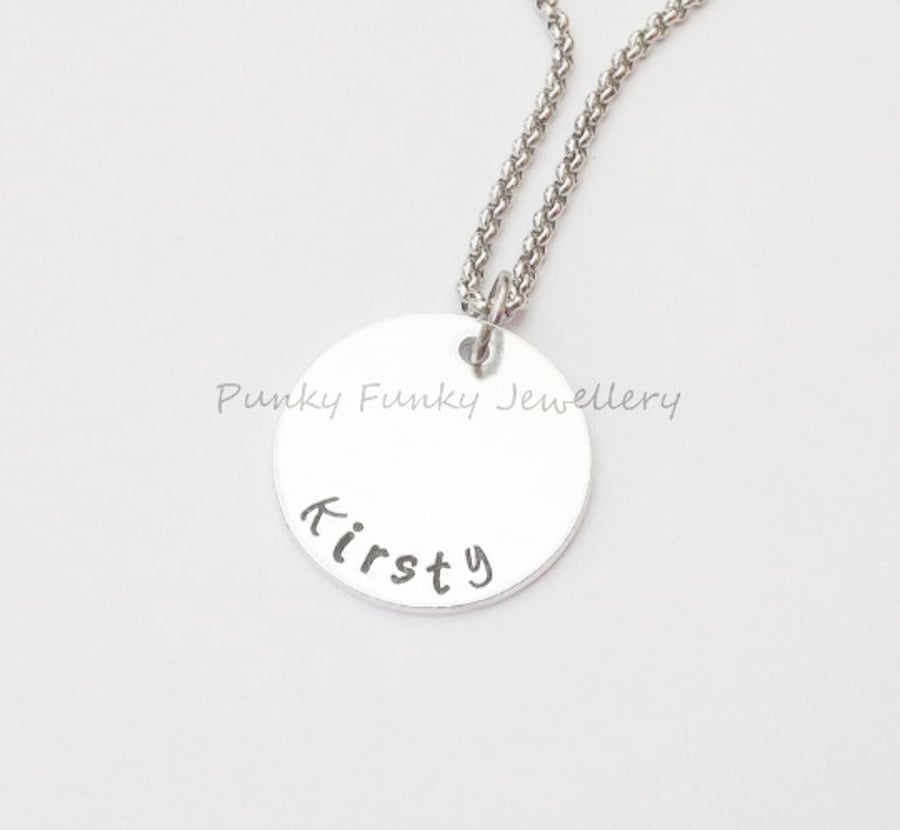 Personalised Necklace - Custom Name Necklace - Personalised Jewellery - Charm