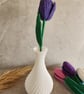 Handmade crocheted Tulip, Everlasting flowers 