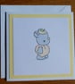 Rhino Dressed As A Peach Blank Card - Image 7