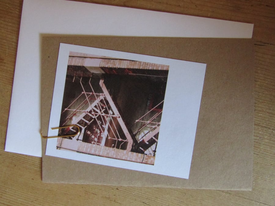 “Polaroid” style photo card: Manchester