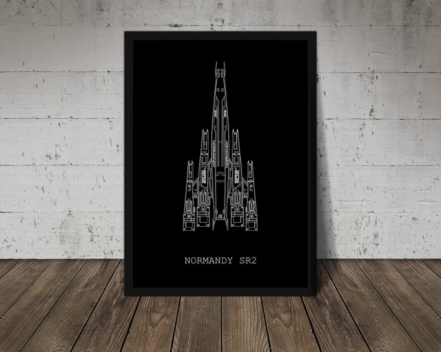 Normandy SR2 - Mass Effect Print
