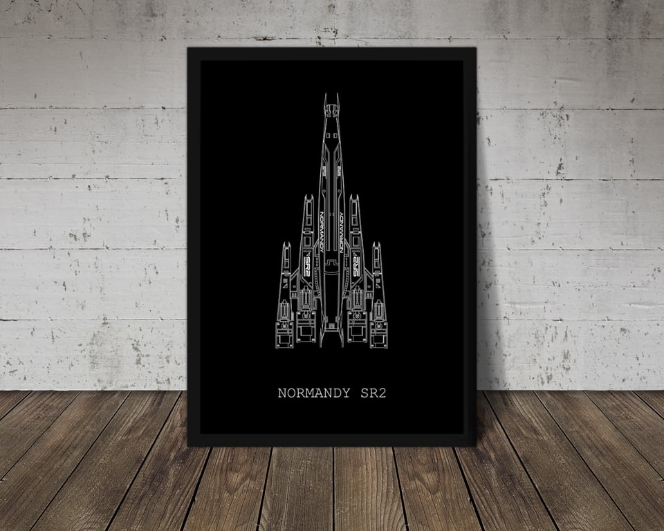 Normandy SR2 - Mass Effect Print