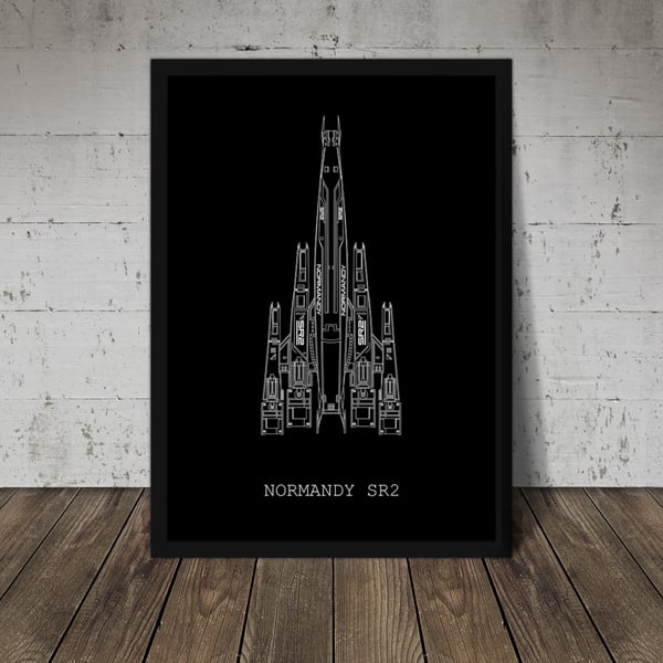 Normandy SR2 - Mass Effect Print