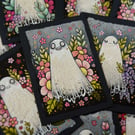 spring ghost - original aceo illustration