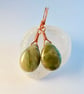 Tree Agate & Copper Teardrop Earrings - Birthday, Anniversary, Gifts For Her - Image 5