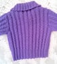 Girl's Lacy Rib Cardigan with a Collar, Toddlers Cardigan, Children's Gift  - Image 2