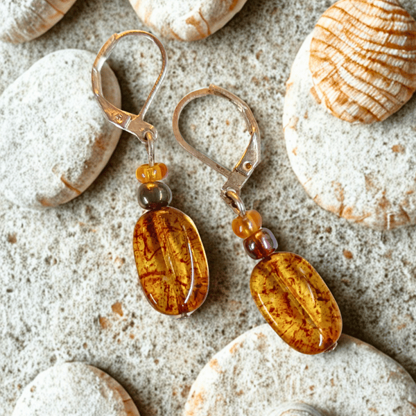 Shiny Amber Drops