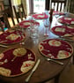 Japanese Fans & Dragonflies Peerless Placemats (set of 8)