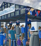Montrose. Framed & Unframed Fine Art Print Football FC, Links Park Stadium Gift - Image 2
