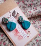 CLEARANCE! polymer clay earrings handmade- reduced-no 31