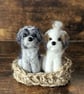 Custom needle felted dog mini model. - Image 2