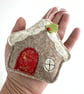 Set of 4 Felt Christmas Decorations, Hanging Decorations - Image 10