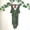 Forestcore Mushroom Macrame Wall hanging, includes Free UK delivery