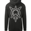 SIZE SMALL - Longline SWORDPUNK Hoodie - !!Limited Edition!!