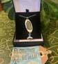 Handmade Sterling Silver 925 Sea Glass Whale Pendant Necklace – Unique - Image 3