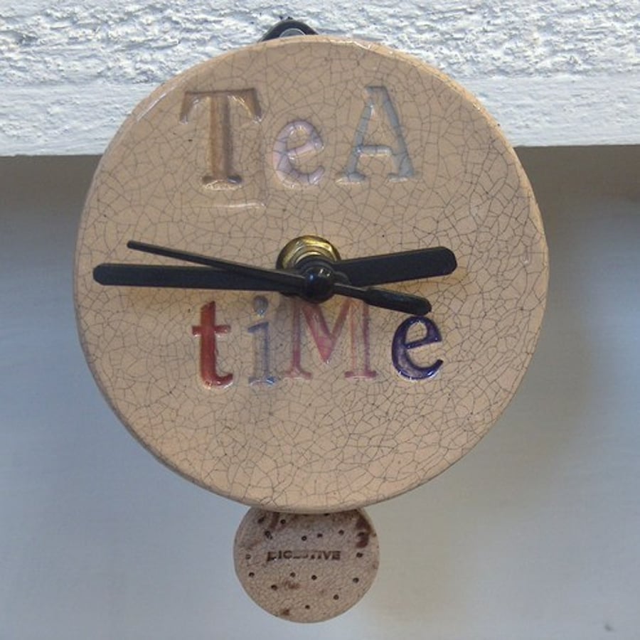 Tea Time Pendulum Clock