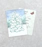 Original Watercolour ACEO Winter Tree - Image 2