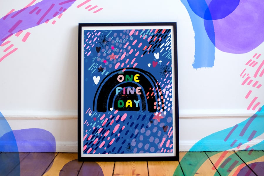 One Fine Day A4 A3 Fine Art Print