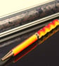 Beadwork Pen in Red, Yellow and Gold - Image 6