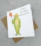 Birthday Card Monster Balloon GRANDAD - Image 3