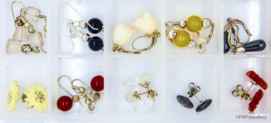 Crafting Chic: A Diverse Collection of Beaded Earrings