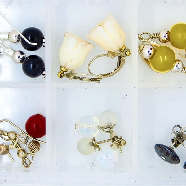 Crafting Chic: A Diverse Collection of Beaded Earrings