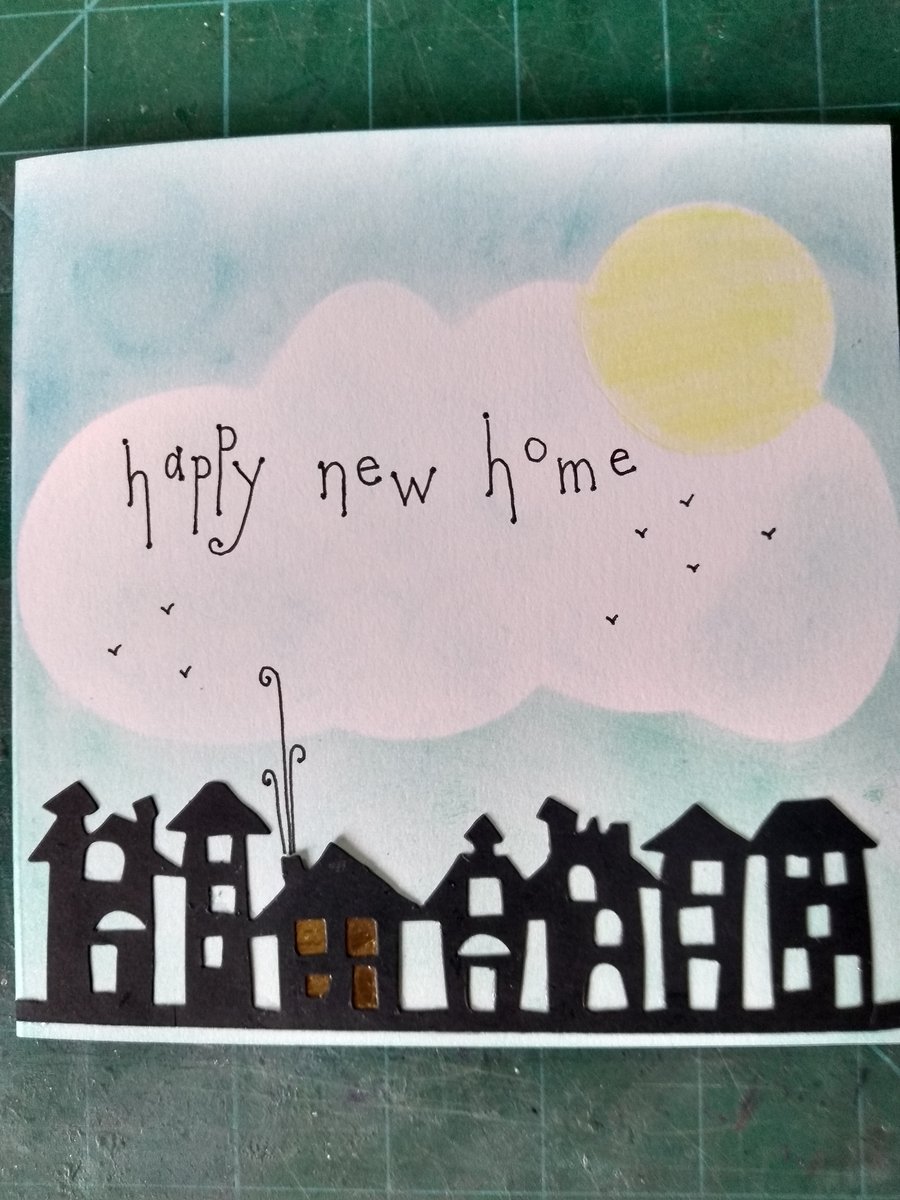 Happy new home card