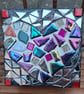 Heart mosaic wooden box ideal for jewellery or small treasured items