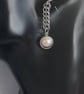 Freshwater Cultured Pearl Chainmaille Earrings “Last One Available” - Image 5