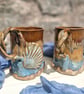 Pair of Sea Shell Mugs - Image 3