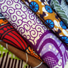 Bold and bright fabric collection