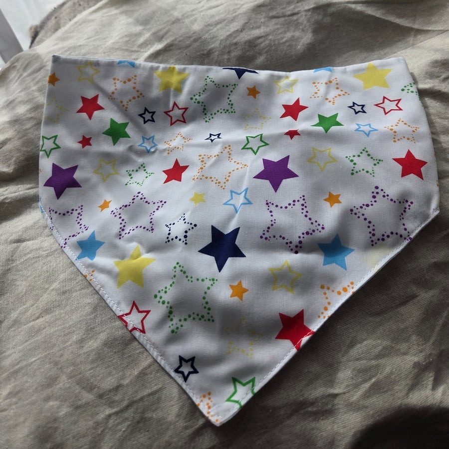 Elasticated slip-on Dog Bandana - Size XL-XXL