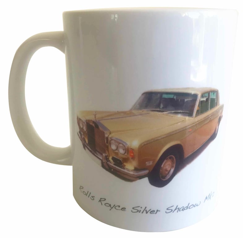 Rolls Royce Silver Shadow - 11oz Ceramic Mug for the Enthusiast