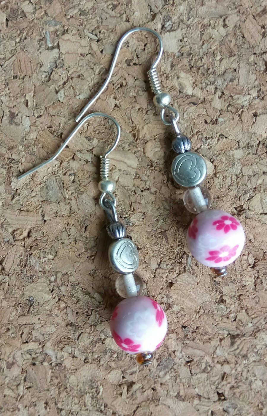 Lovely Dangly Sterling Silver Earrings