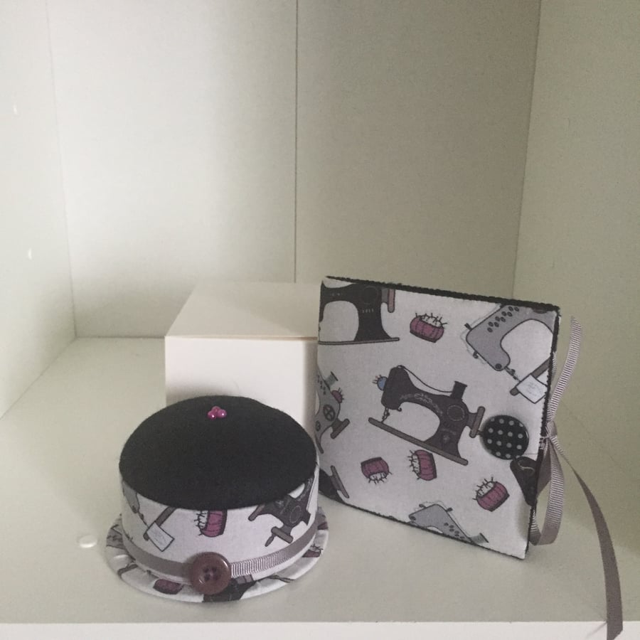 Pincushion and Needlebook