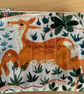 Deer Print Quilted Fabric Midi Purse - Image 5