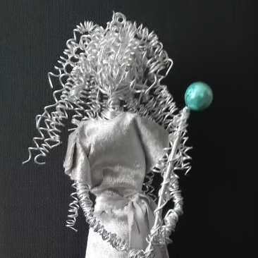Druid  wired figure.