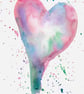 Love and Friendship Heart, original painting - Image 2