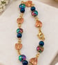 Bracelet in A Message Bottle - Rainbow and Rose Gold - Image 2