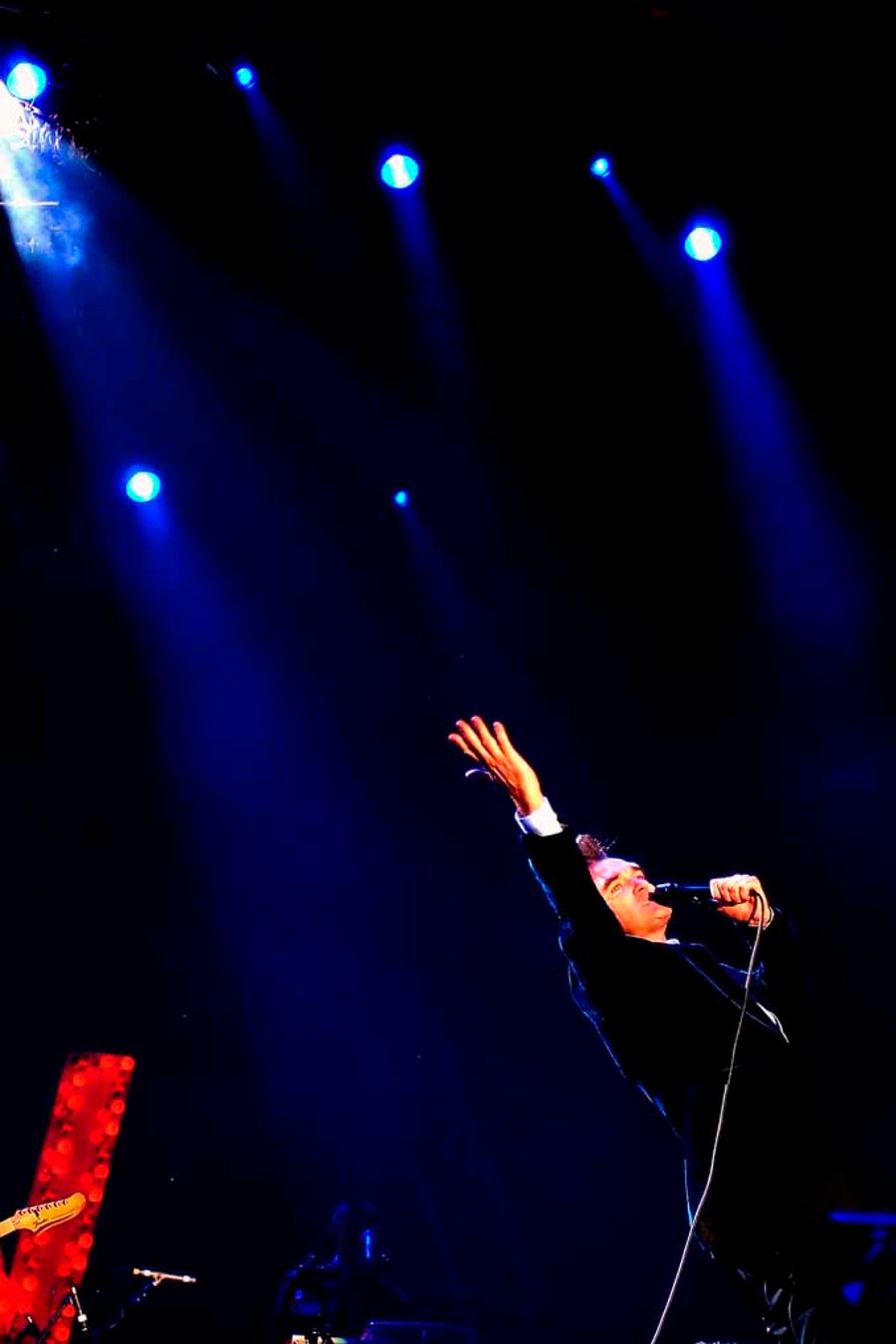 Morrissey Performing Live Reading Rock Festival Photograph Print