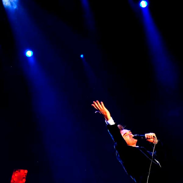 Morrissey Performing Live Reading Rock Festival Photograph Print