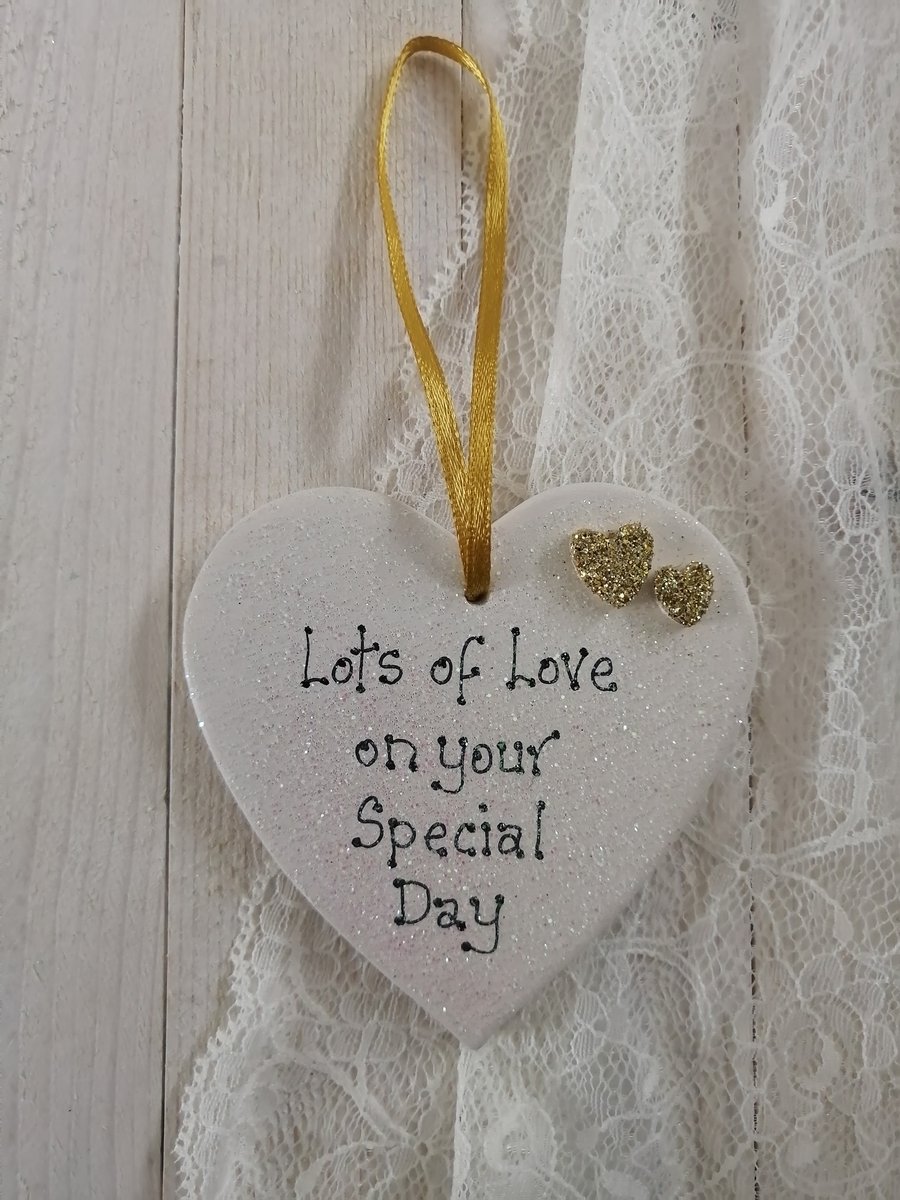 Ceramic Heart - Special Day