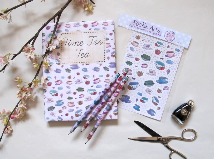 Teacup Stationery Bundle