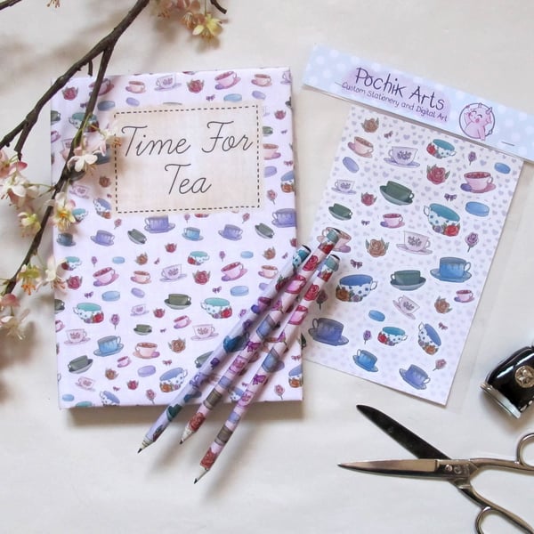 Teacup Stationery Bundle