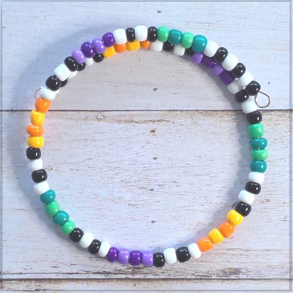 Trick-or-Twist Halloween Bracelet