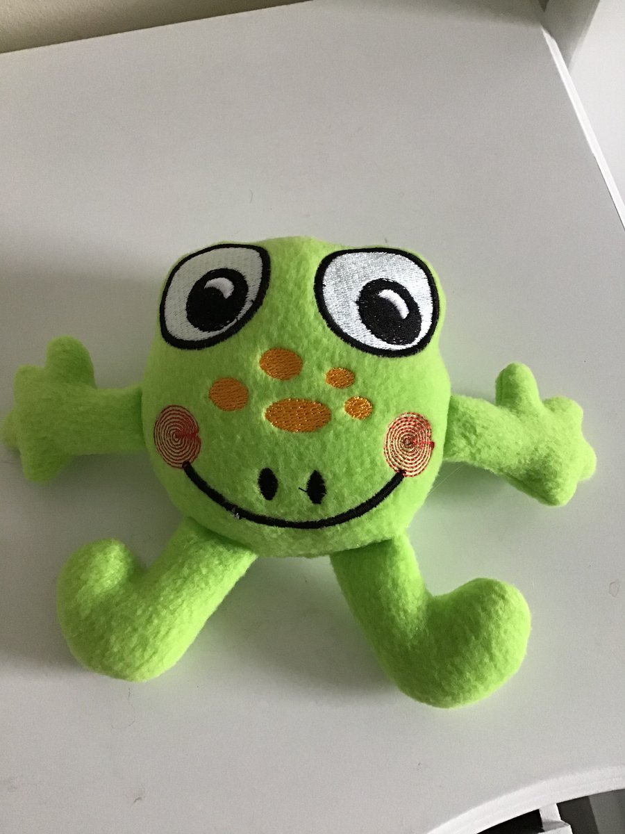 Frog soft toy