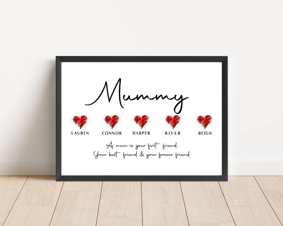 Personalised Mummy Print