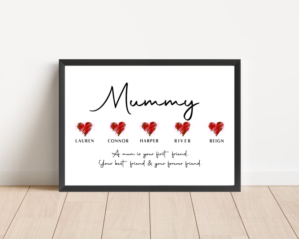 Personalised Mummy Print